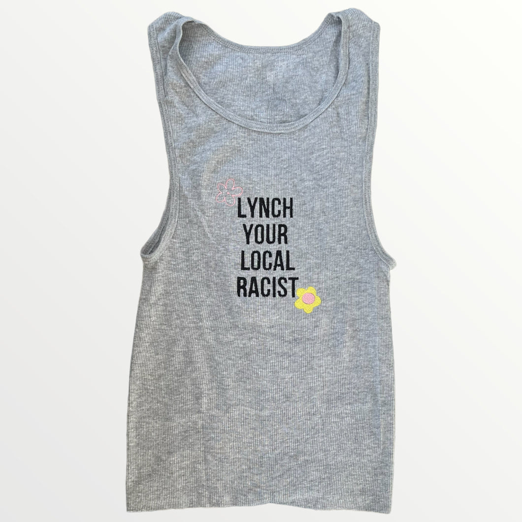 Lynch your local racist cropped tank