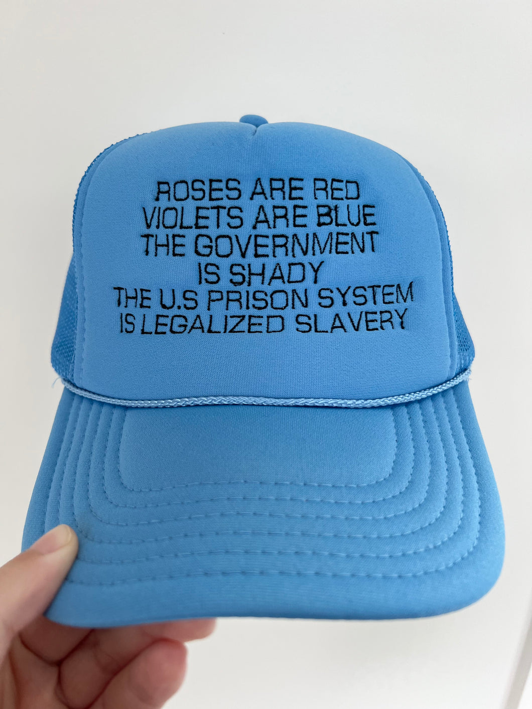 U.S prison system is legalized slavery trucker hat