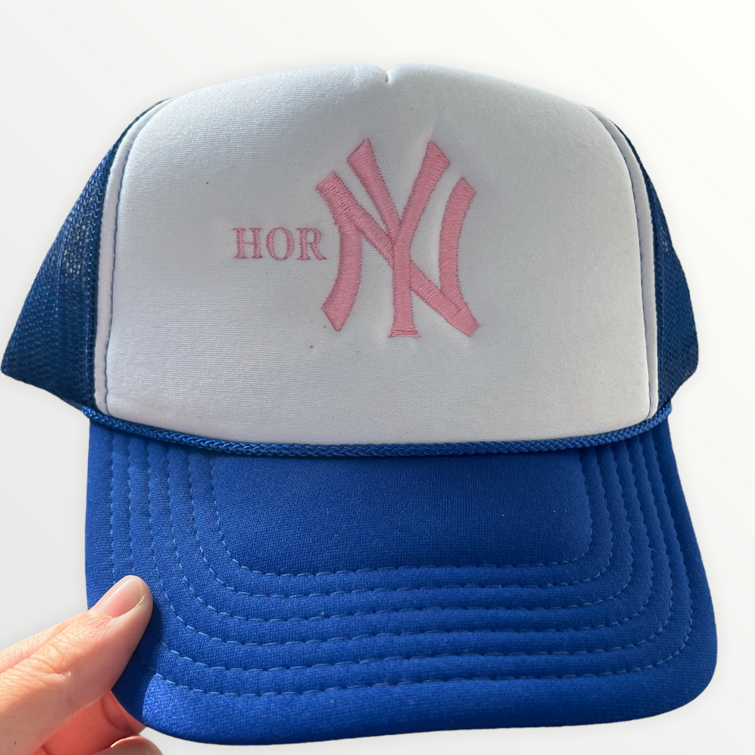 Horny New York Hat Embroidered Dad Hat Women's Baseball 